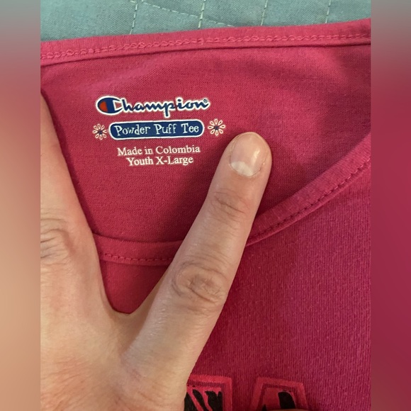 Champion - Powder Puff Tee -Youth XL Girls - Picture 4 of 4